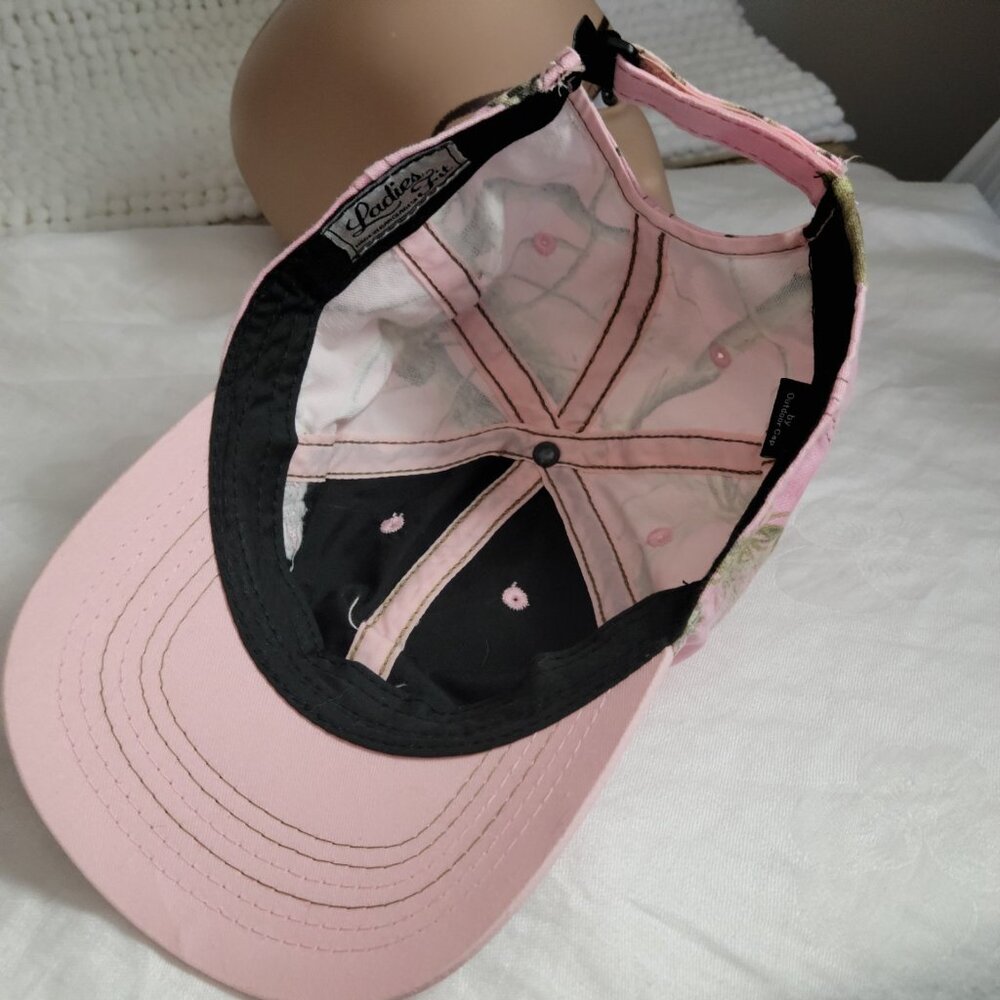 Duck Dynasty Hat Ladies Fit Pink Camo Outdoor Cap baseball embroidered TV fandom - Picture 5 of 8